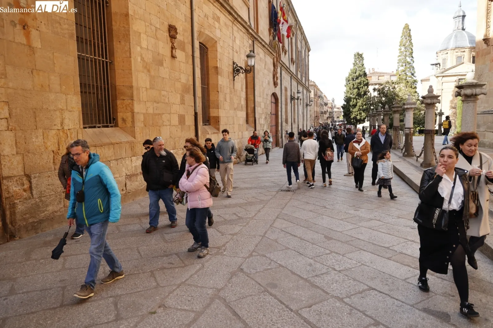 Ambiente en el centro de la ciudad en la tarde del Domingo de Resurrección | Fotos: David Sañudo
