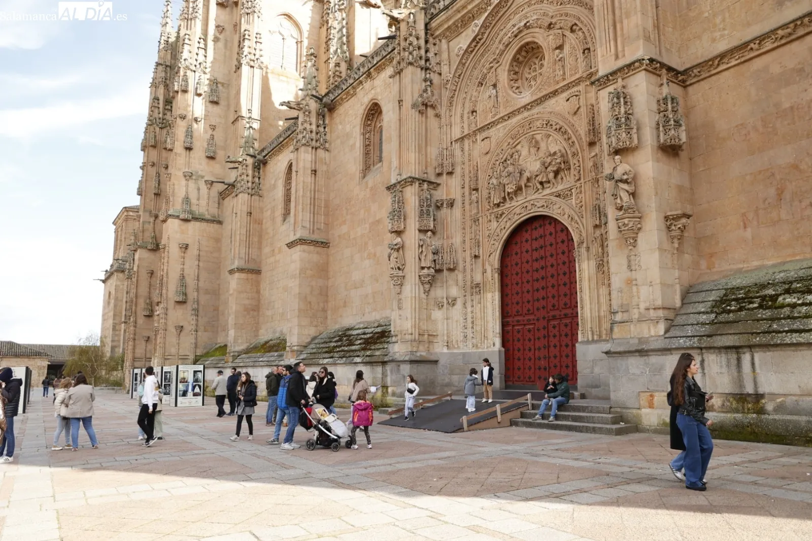Ambiente en el centro de la ciudad en la tarde del Domingo de Resurrección | Fotos: David Sañudo