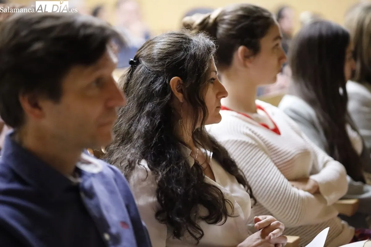 Acto en el CIC de Salamanca con motivo de la entrega de ayudas a la investigación de la Asociación Española Contra el Cáncer en Salamanca. Foto de David Domínguez