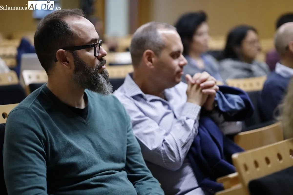 Acto en el CIC de Salamanca con motivo de la entrega de ayudas a la investigación de la Asociación Española Contra el Cáncer en Salamanca. Foto de David Domínguez