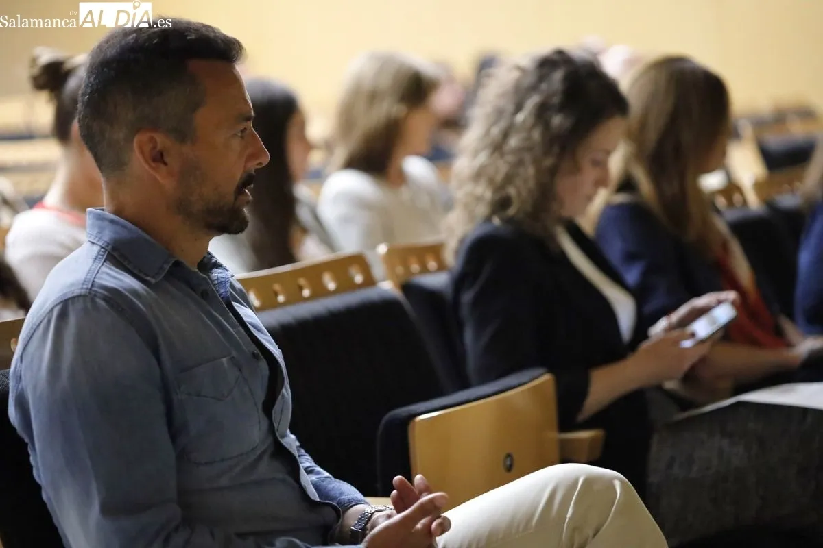 Acto en el CIC de Salamanca con motivo de la entrega de ayudas a la investigación de la Asociación Española Contra el Cáncer en Salamanca. Foto de David Domínguez