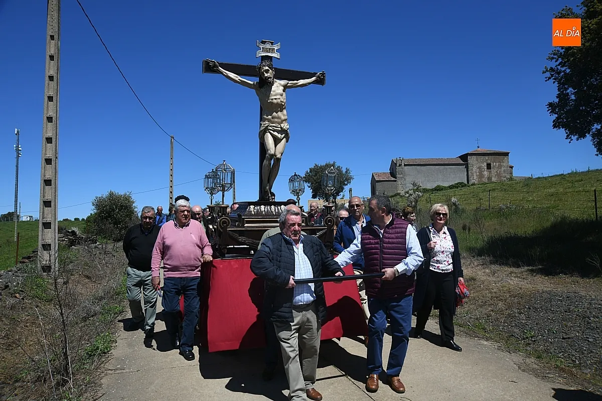 Procesión bajada Cristo Santa Cruz a El Bodón / Fotos: Adrián M.Pastor