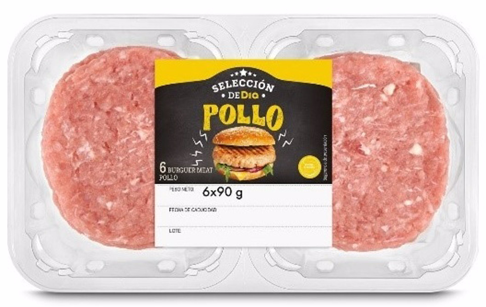 Alertan de la presencia de Salmonella en una hamburguesa de pollo de una reconocida marca 