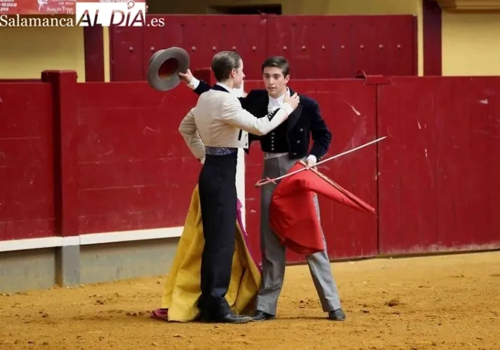 Foto 5 - Tres triunfos y un percance en la clase pr&aacute;ctica de la Escuela de Tauromaquia en Alba de Tormes