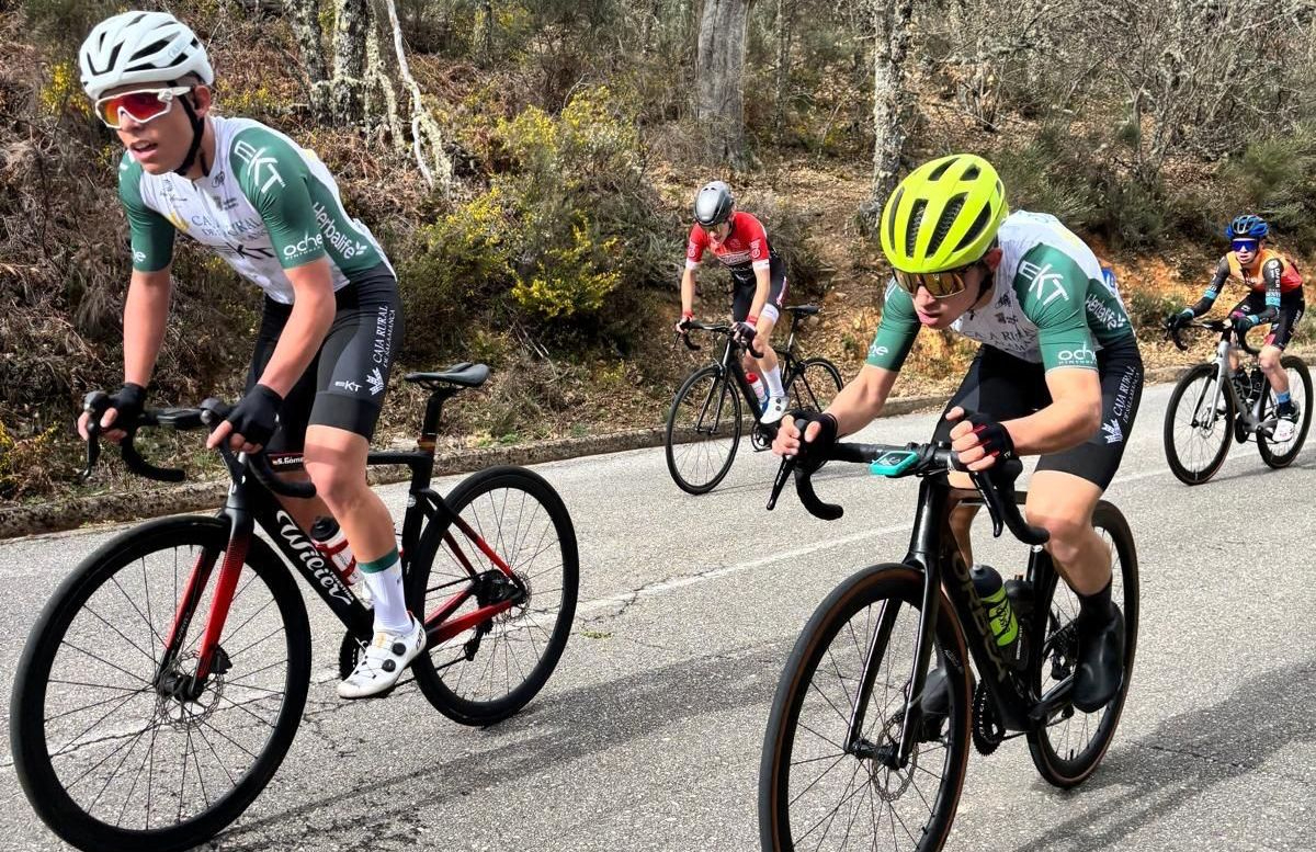 El equipo salmantino Caja Rural-EKT comienza liderando la Copa Cadete de Castilla y León de ruta