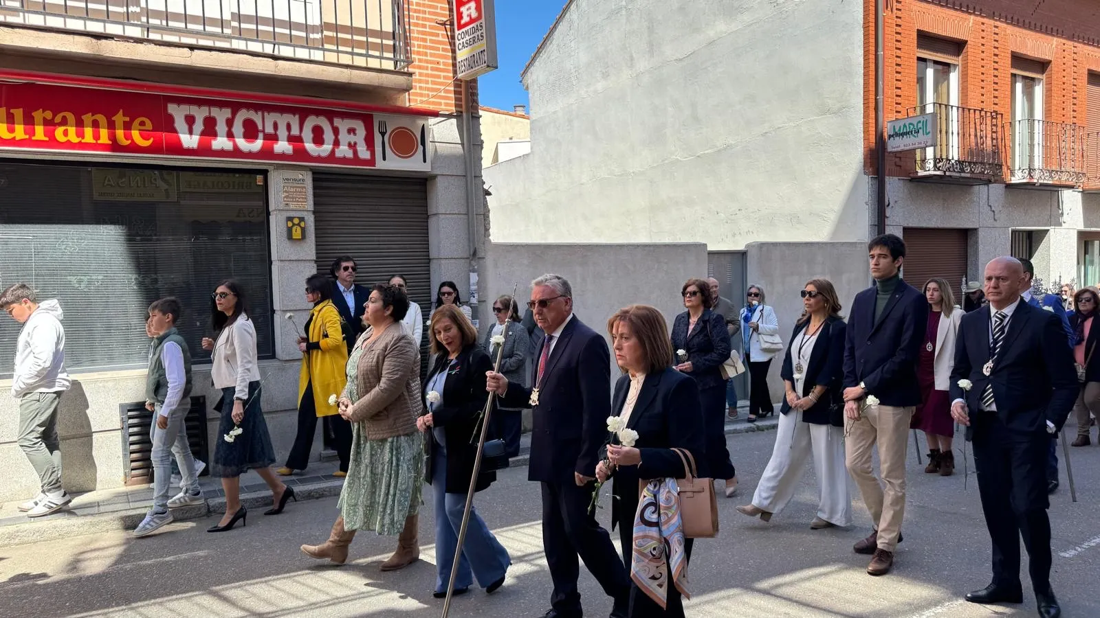Procesión de la Virgen de la Misericordia en Peñaranda
