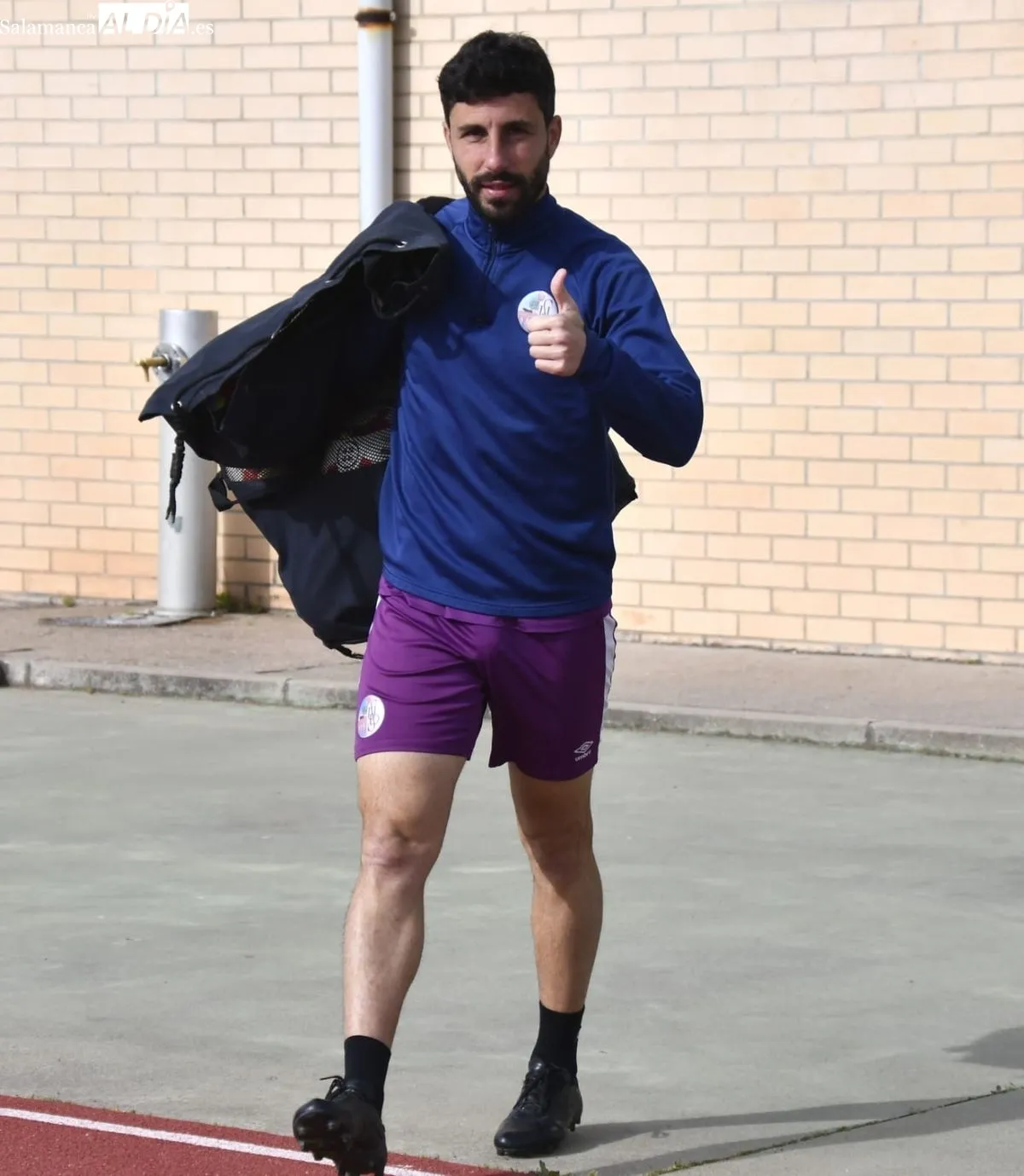 Entrenamiento del Salamanca UDS, este lunes, en las Pistas del Helmántico 