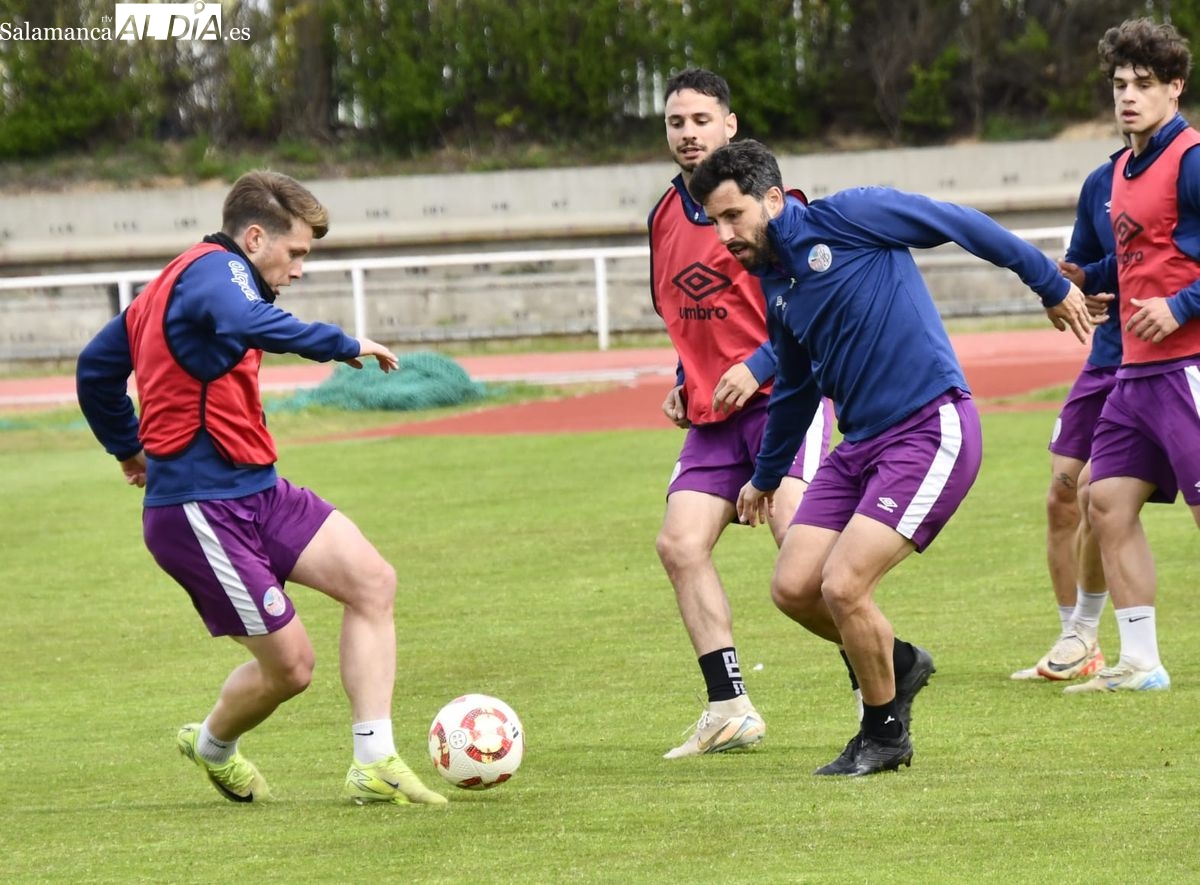 FOTOS | El Salamanca UDS vuelve a sonreír e intensifica su preparación con la permanencia a la vista