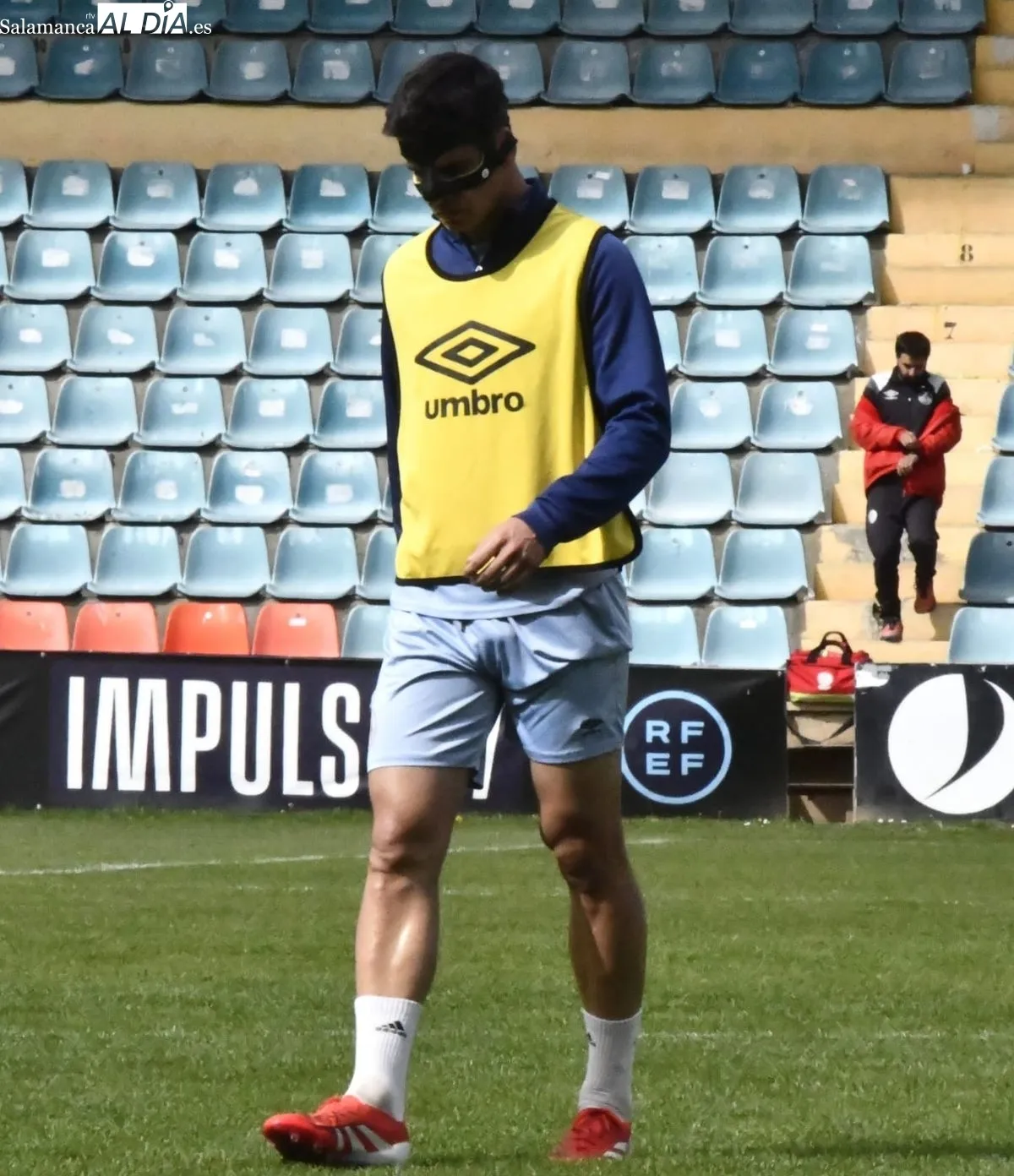 Entrenamiento del Salamanca CF UDS en El Helmántico 