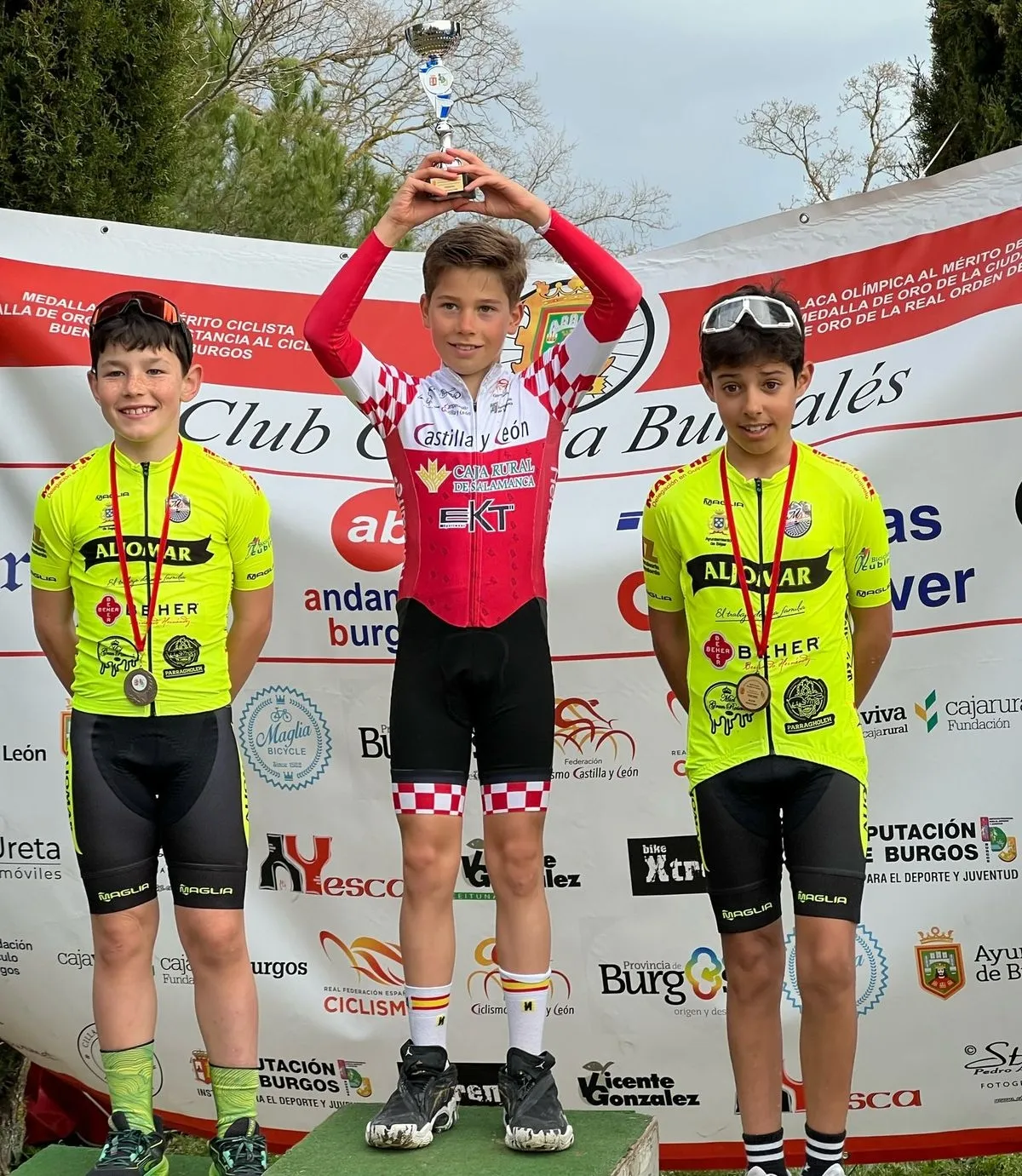Enzo García Sánchez ganaba el II Trofeo BTT Ayuntamiento de Modubar de la Emparedada (Burgos), en categoría alevín