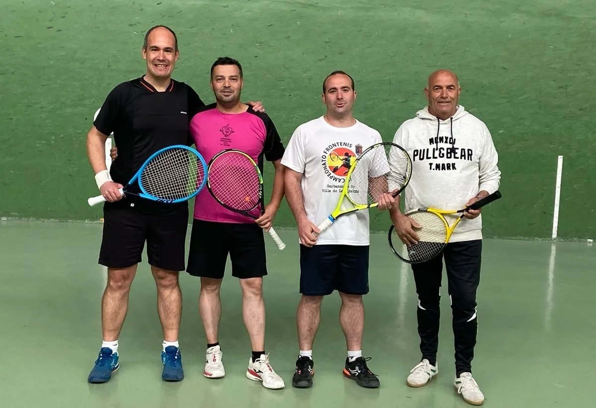 Foto 5 - Pablo Sevillano y &Oacute;scar Moro se imponen en la fase local del Trofeo Diputaci&oacute;n de Frontenis