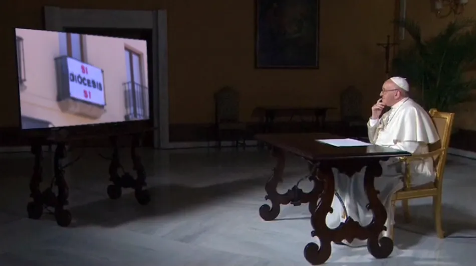 Entre las imágenes, alguna pertenece a Vatican Media/Romereports y otra al programa televisivo laSexta Columna