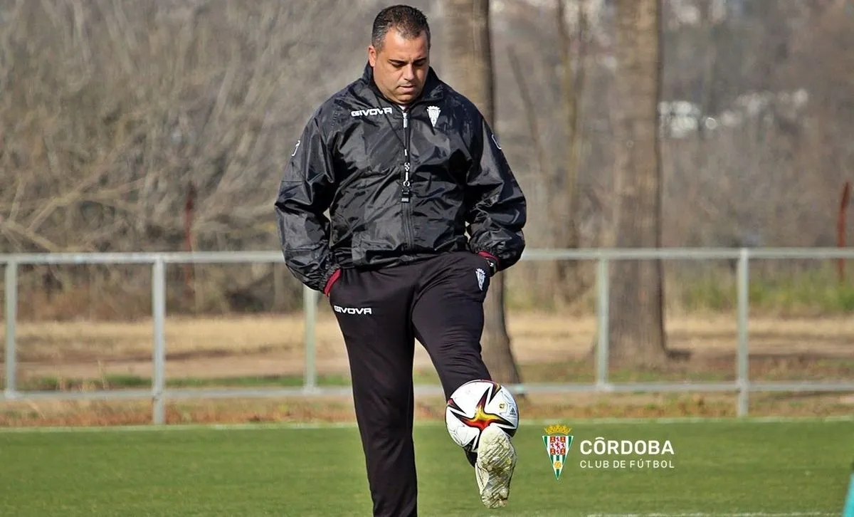  Germán Crespo durante su etapa como entrenador del Córdoba. Foto Córdoba CF