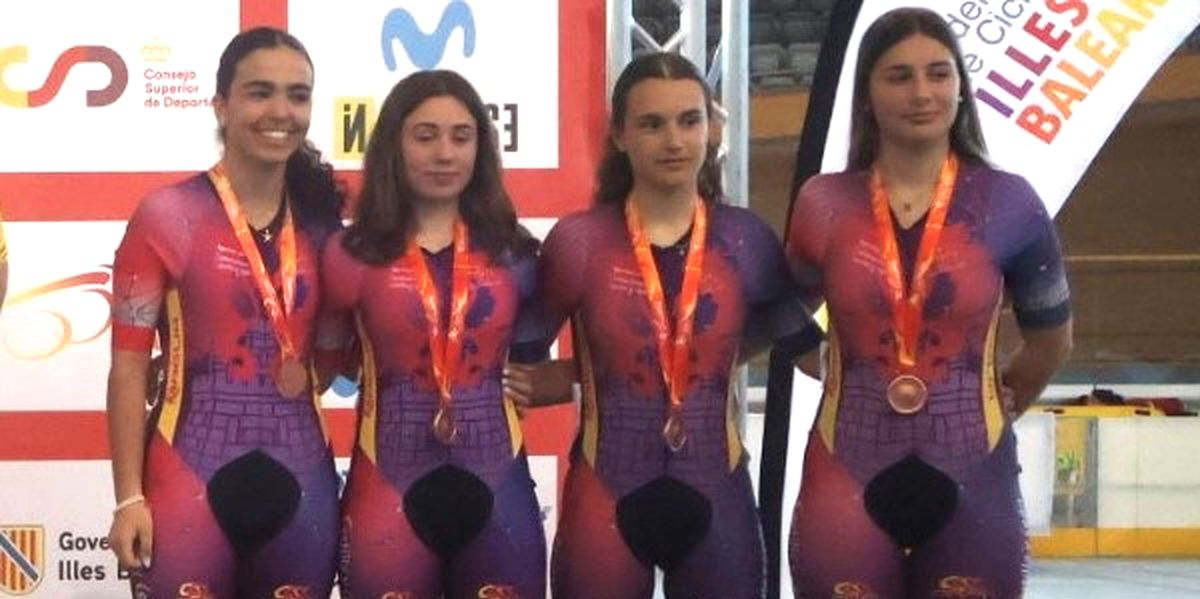 Mirat Team logra cuatro medallas en los Campeonatos Nacionales de ciclismo en pista