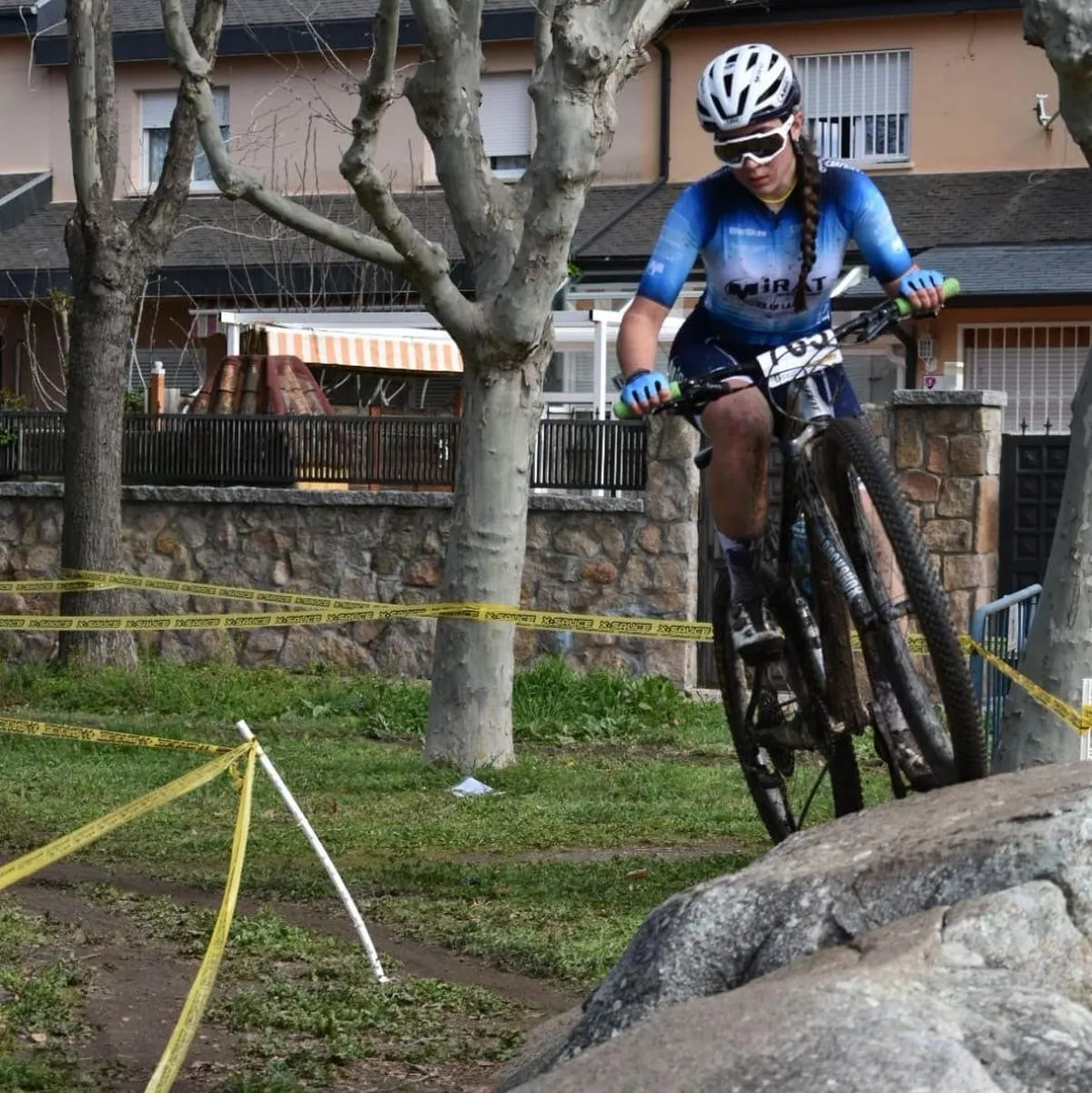 Ciclista del Mirat Team en las competiciones BTT del pasado fin de semana
