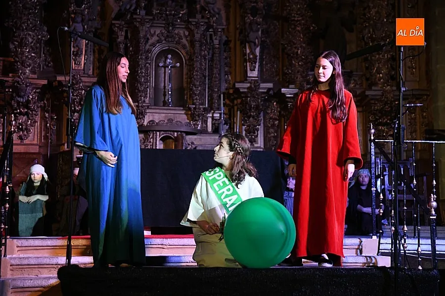 Representación de la Pasión de Cristo por El Manantial en El Bodón/ Fotos: Adrián M.Pastor