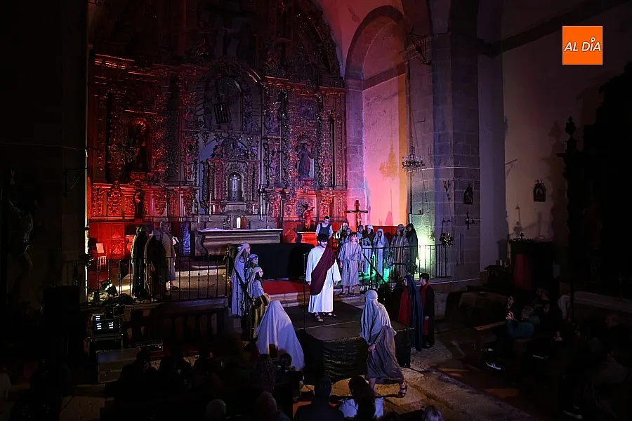 Representación de la Pasión de Cristo por El Manantial en El Bodón/ Fotos: Adrián M.Pastor