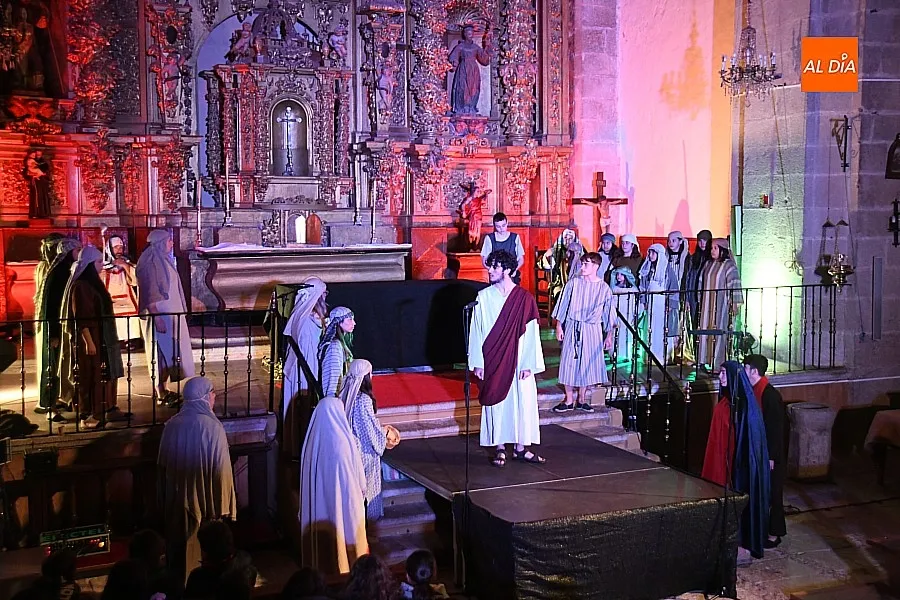 Representación de la Pasión de Cristo por El Manantial en El Bodón/ Fotos: Adrián M.Pastor