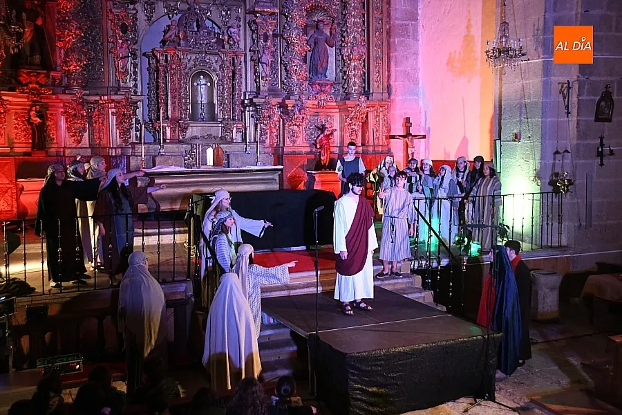 Representación de la Pasión de Cristo por El Manantial en El Bodón/ Fotos: Adrián M.Pastor
