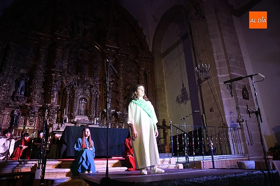 Representación de la Pasión de Cristo por El Manantial en El Bodón/ Fotos: Adrián M.Pastor