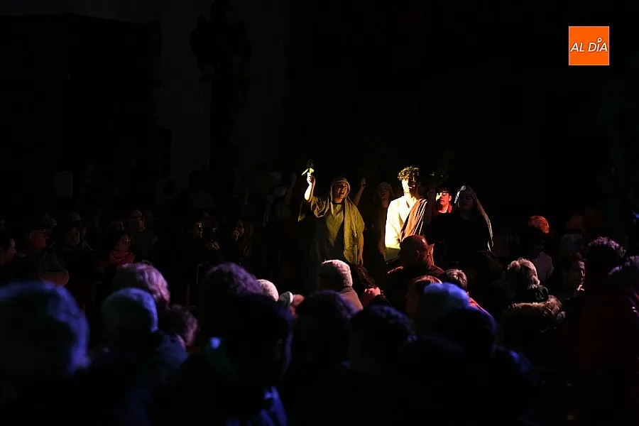 Representación de la Pasión de Cristo por El Manantial en El Bodón/ Fotos: Adrián M.Pastor