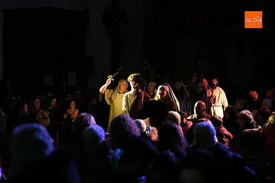 Representación de la Pasión de Cristo por El Manantial en El Bodón/ Fotos: Adrián M.Pastor