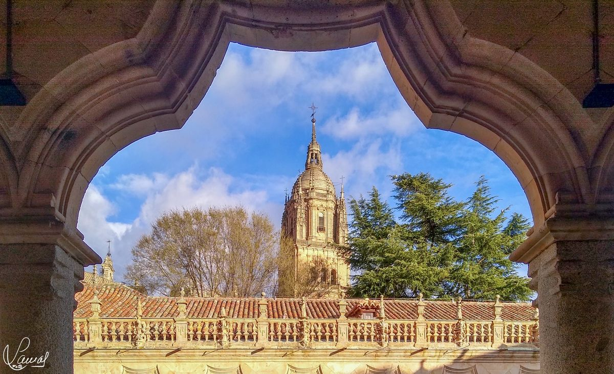 Patio de Escuelas Menores de la Universidad de Salamanca