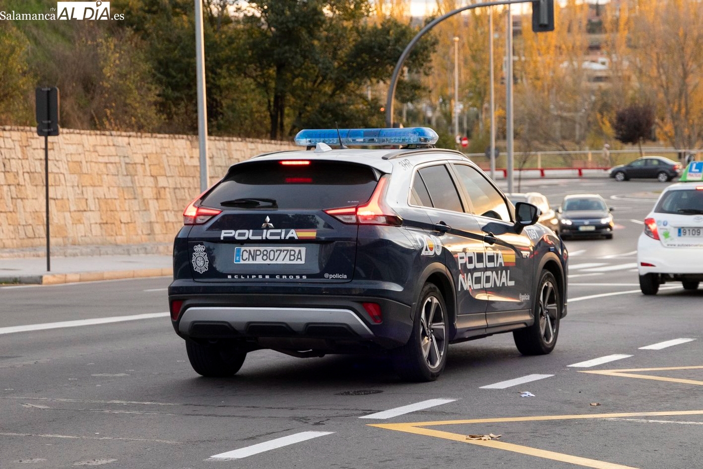 La Policía Nacional interviene en una reyerta en plena avenida de Mirat