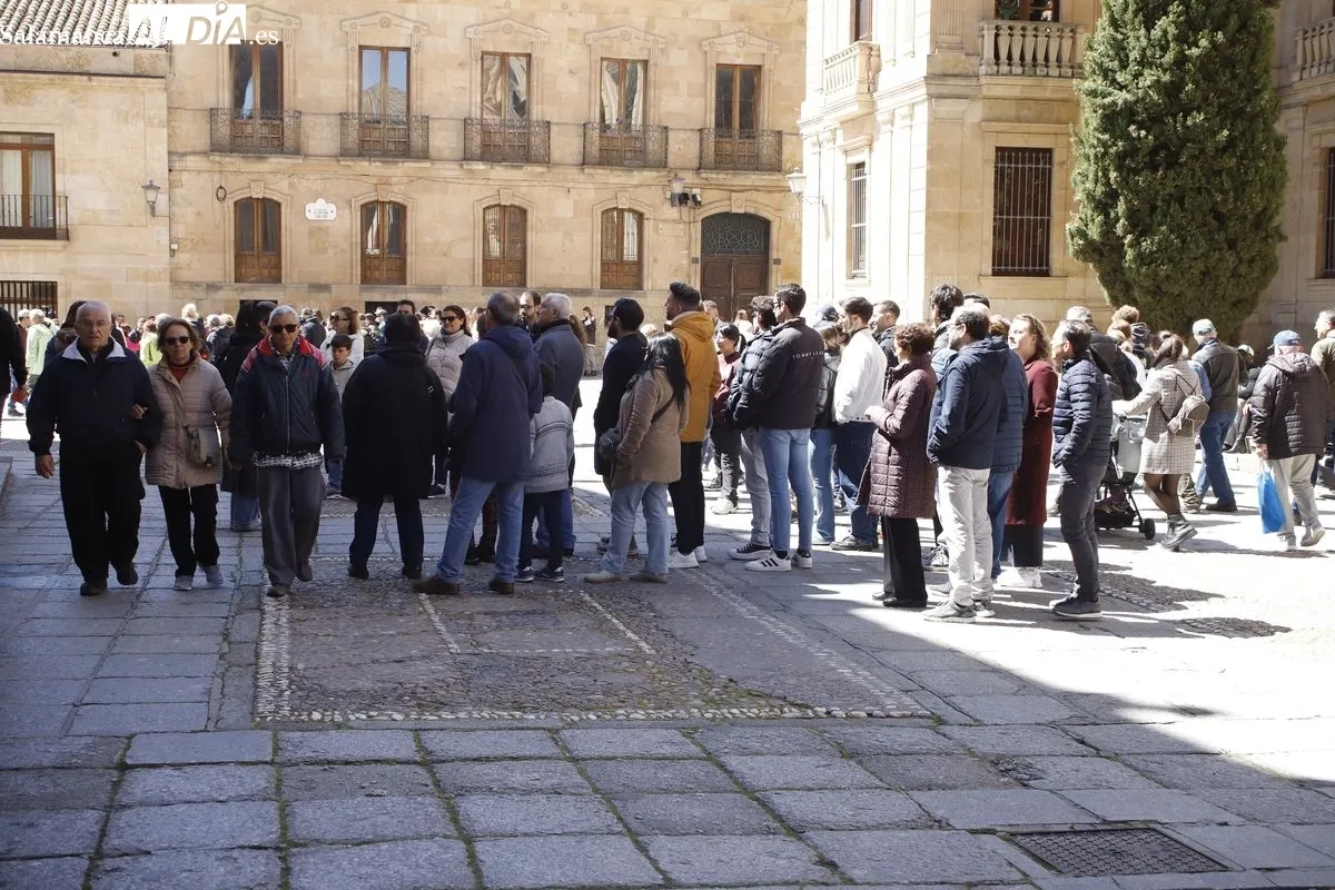 Gran ambiente en este Jueves Santo en el centro de Salamanca | FOTOS: Ángel Puma