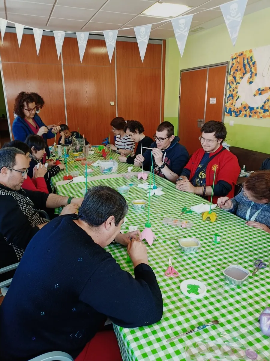 Taller de reciclado de Asprodes