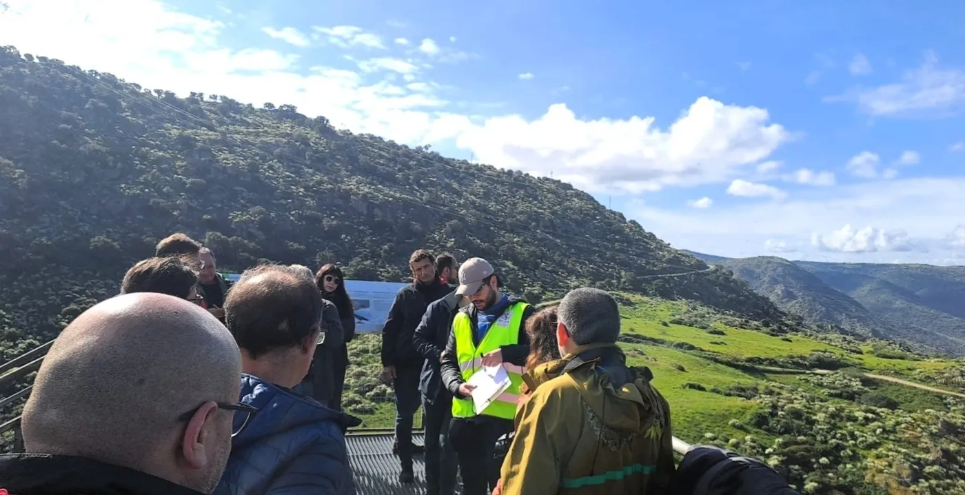 Primera visita por el patrimonio geológico de las Arribes organizada por Adezos 