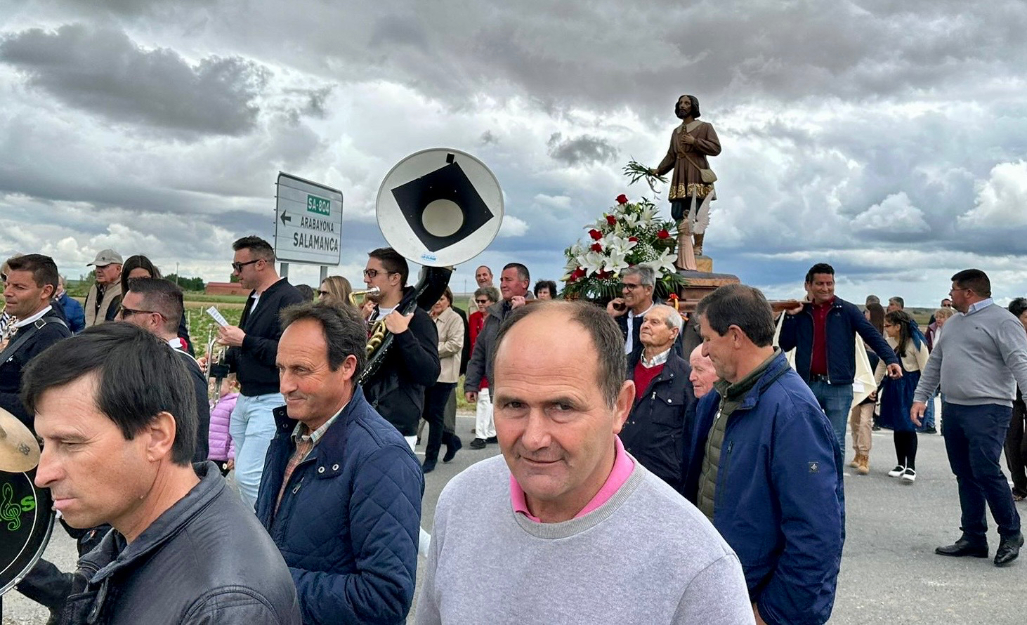 Cantalpino acompaña de manera masiva a San Isidro en su día grande