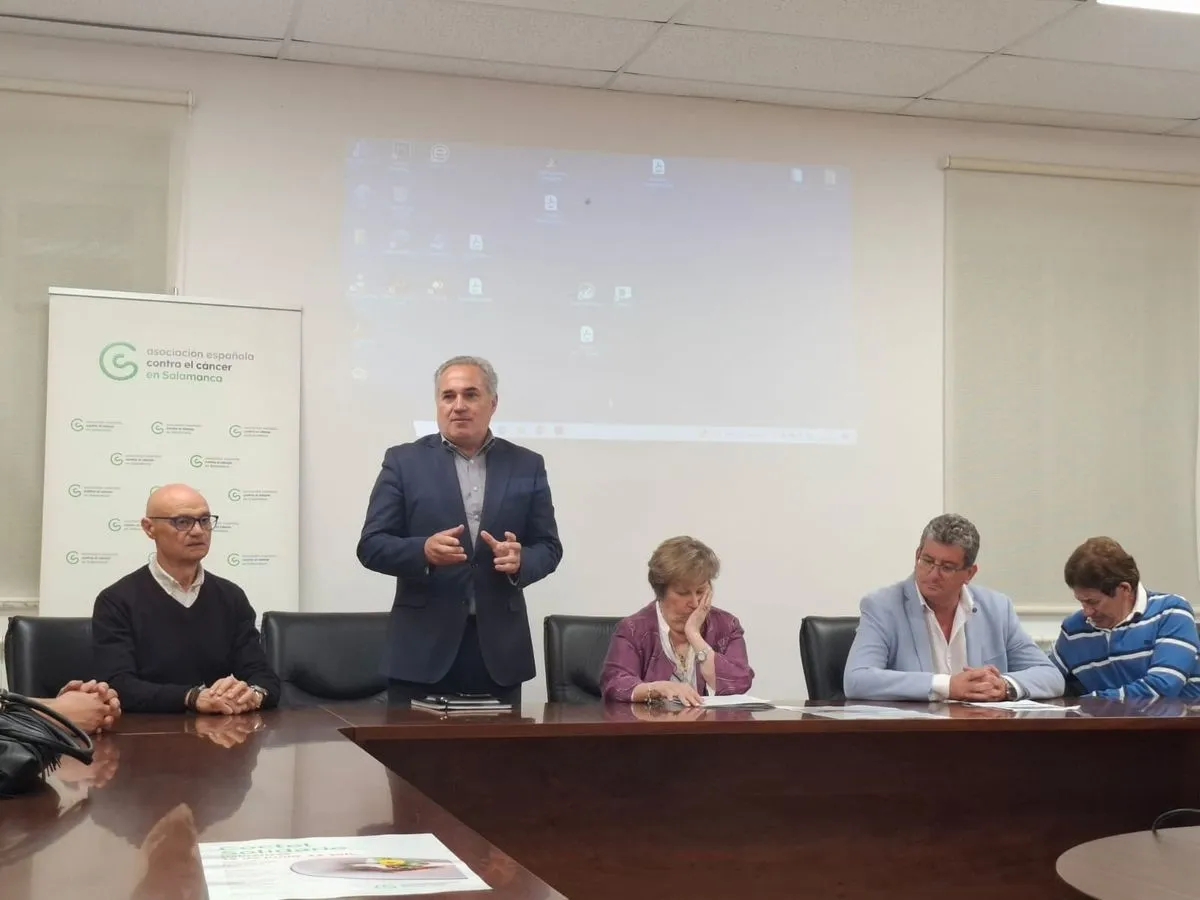 Presentación de la Junta Local en Cabrerizos de la Asociación Española Contra el Cáncer en Salamanca