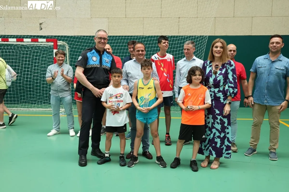 El 26 Cross de la Policía Local de Salamanca culmina con la entrega de premios en la Jefatura | FOTOS: David Sañudo 