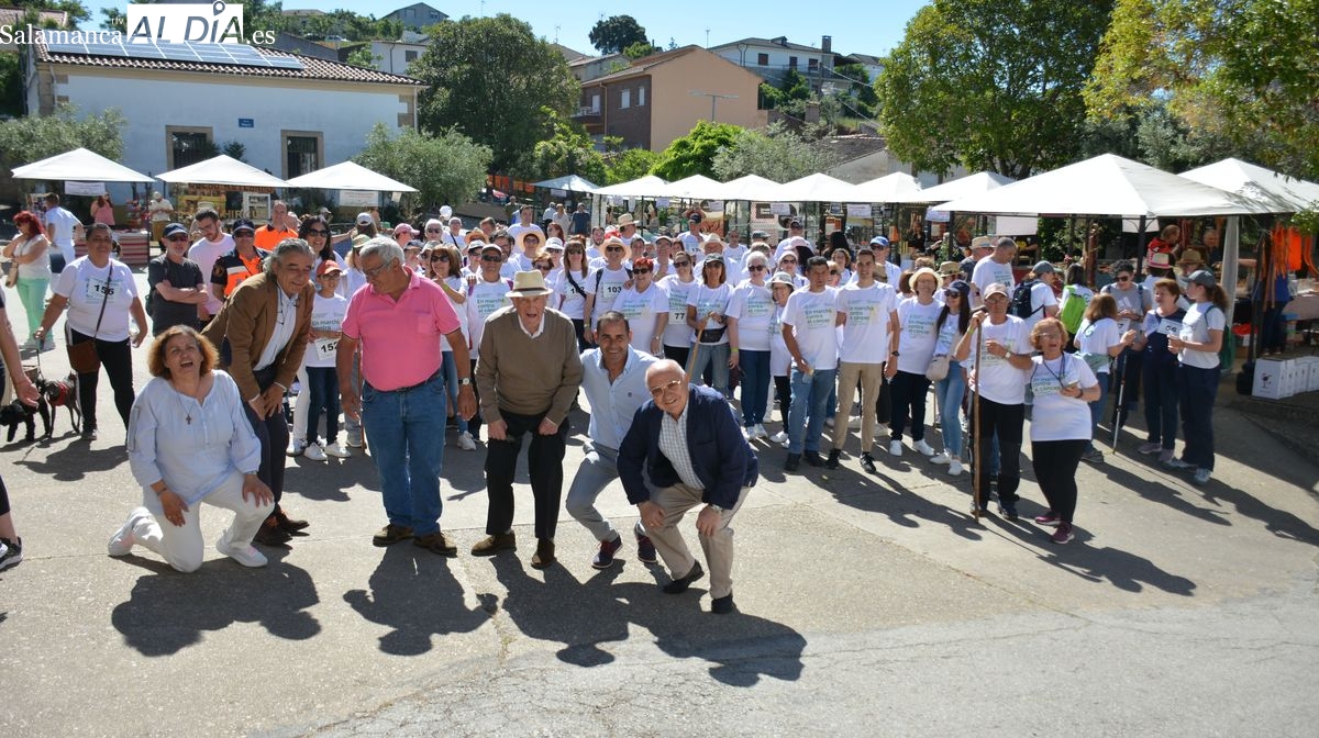 Buena acogida a la Marcha solidaria y a la II Feria de Ahigal de los Aceiteros