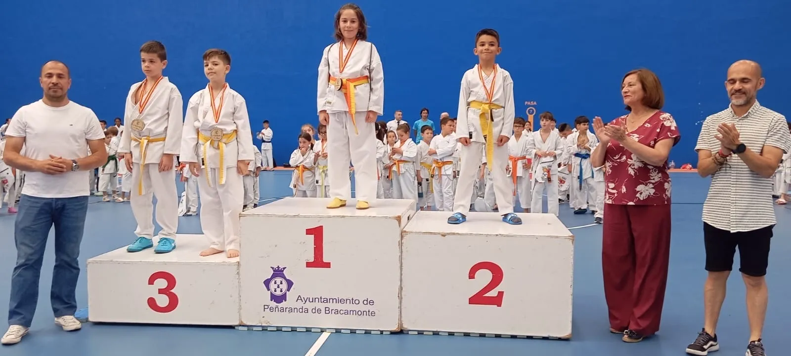 Foto 7 - Pe&ntilde;aranda consigue once podios en el Campeonato Provincial de K&aacute;rate