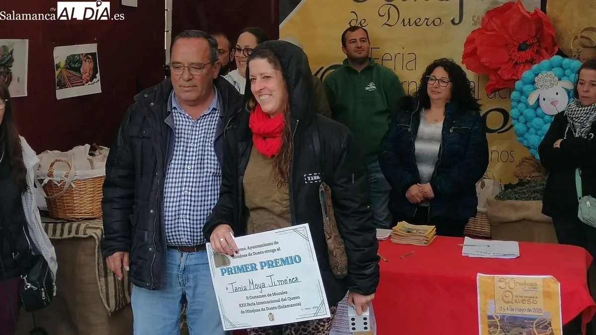 Foto 2 - Hinojosa de Duero cierra la XXII Feria Internacional del Queso con balance positivo en ventas y p&uacute;blico, a pesar del mal tiempo