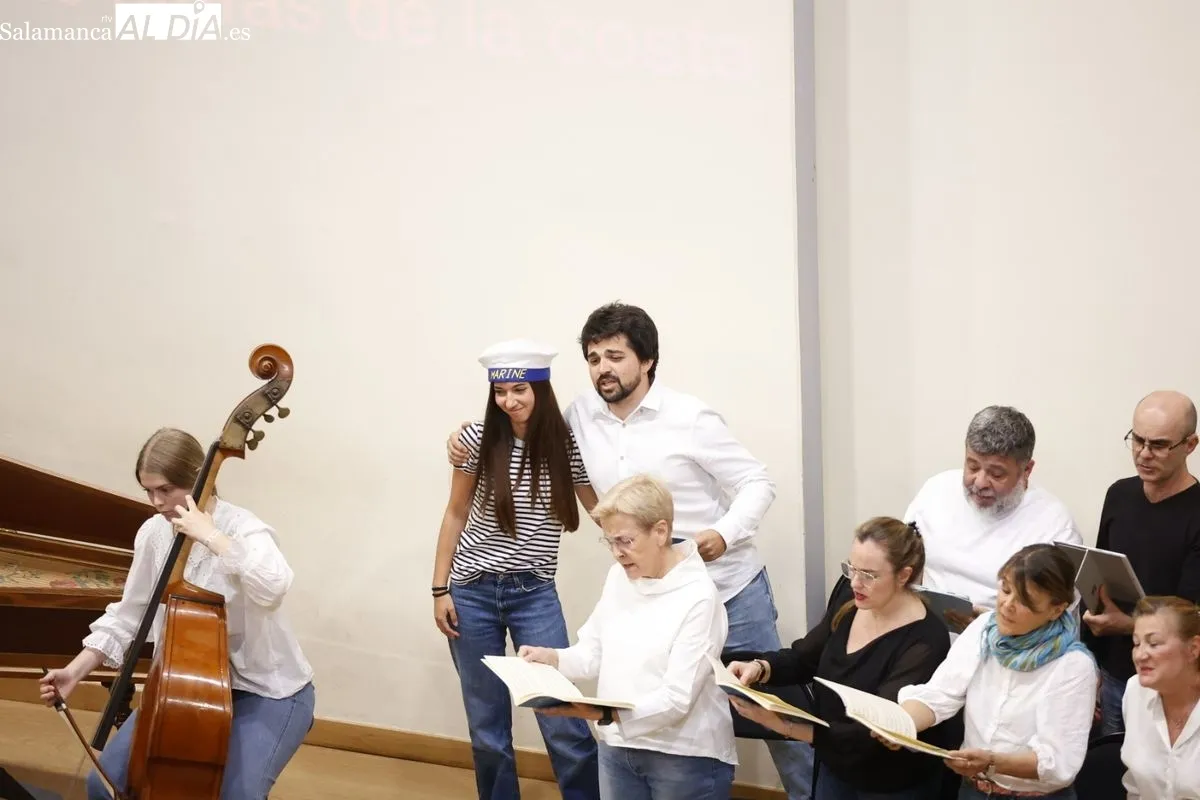 Alumnos del Conservatorio de Salamanca escenifican la ópera barroca 'Dido y Eneas' | FOTOS: David Sañudo 