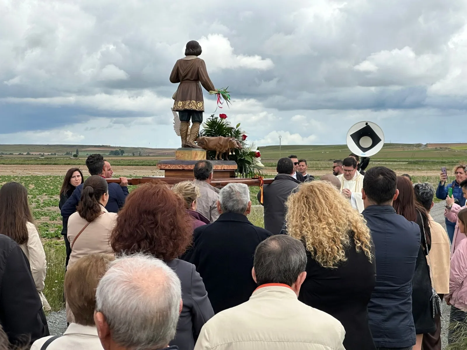 Celebración de San Isidro en Cantalpino