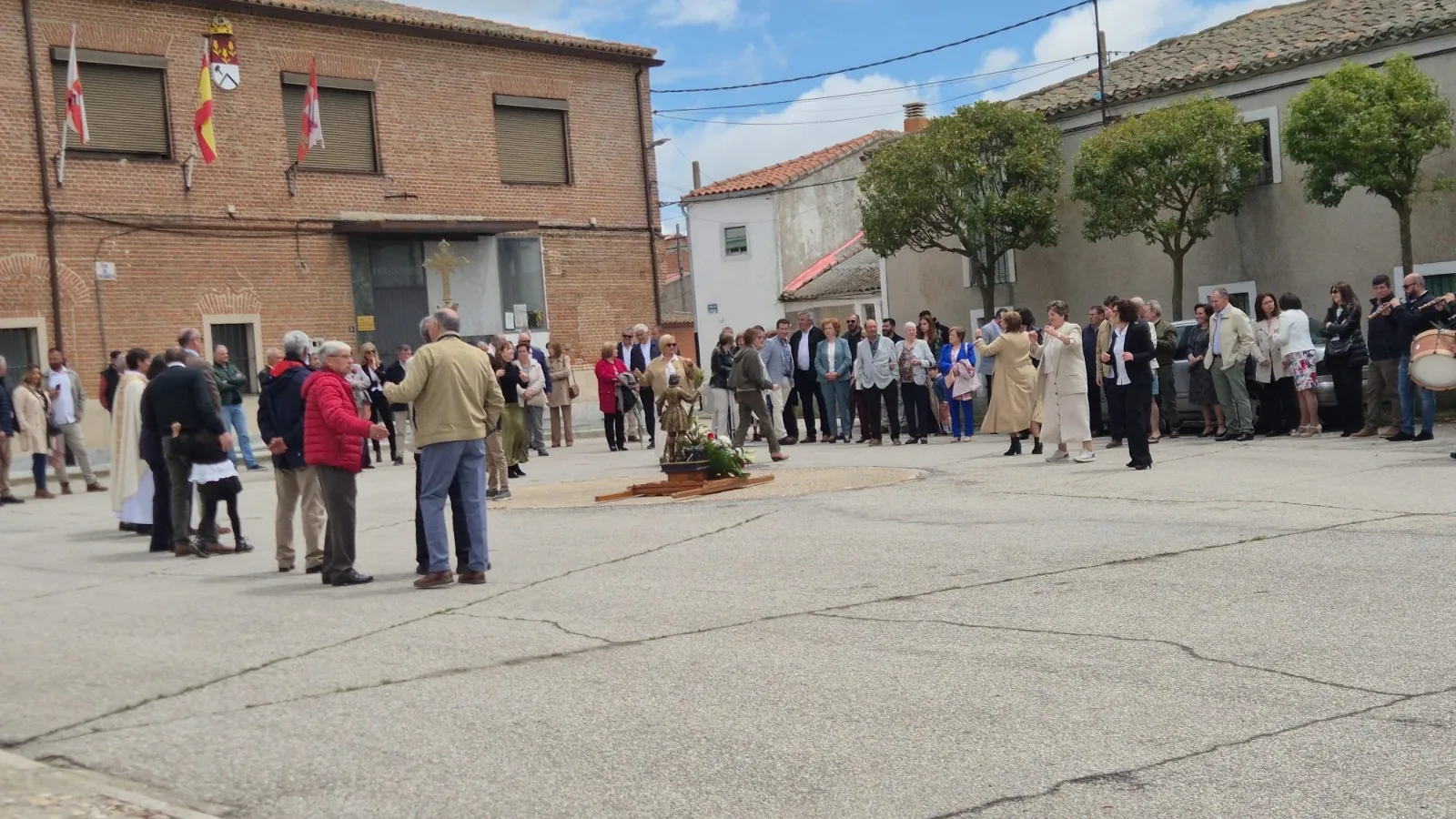Celebración de San Isidro en Aldeaseca de la Frontera