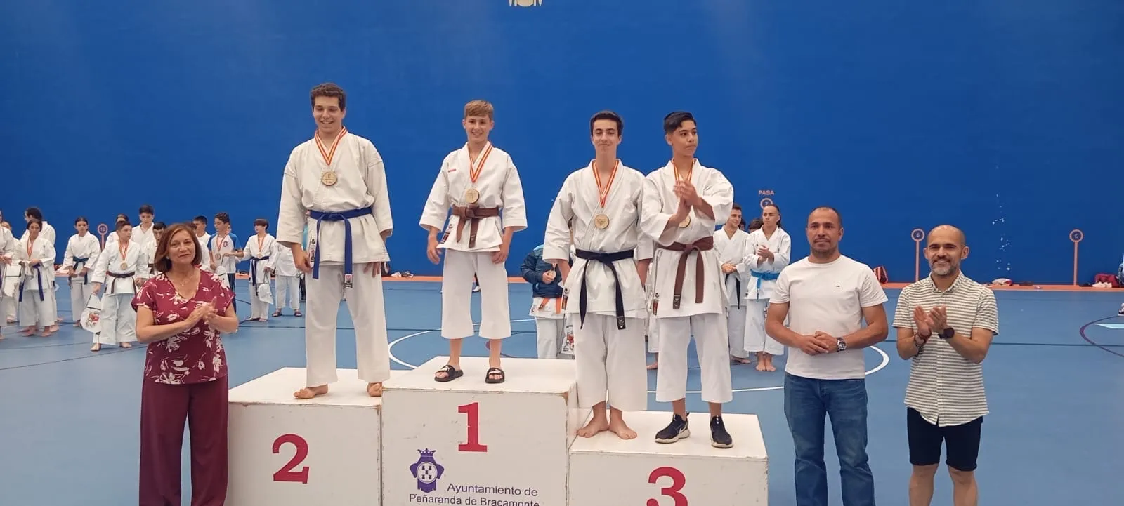 Foto 3 - Pe&ntilde;aranda consigue once podios en el Campeonato Provincial de K&aacute;rate