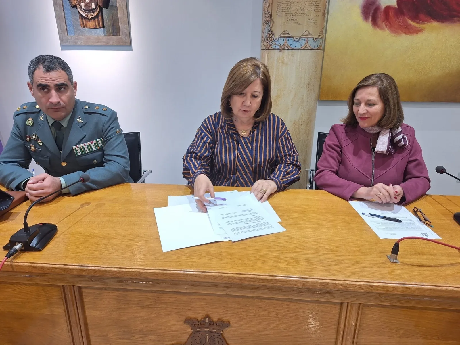 Foto 2 - Junta Local de Seguridad: M&aacute;s presencia de Polic&iacute;a y Guardia Civil tras los &uacute;ltimos robos e intentos y un nuevo convenio frente a la violencia de g&eacute;nero