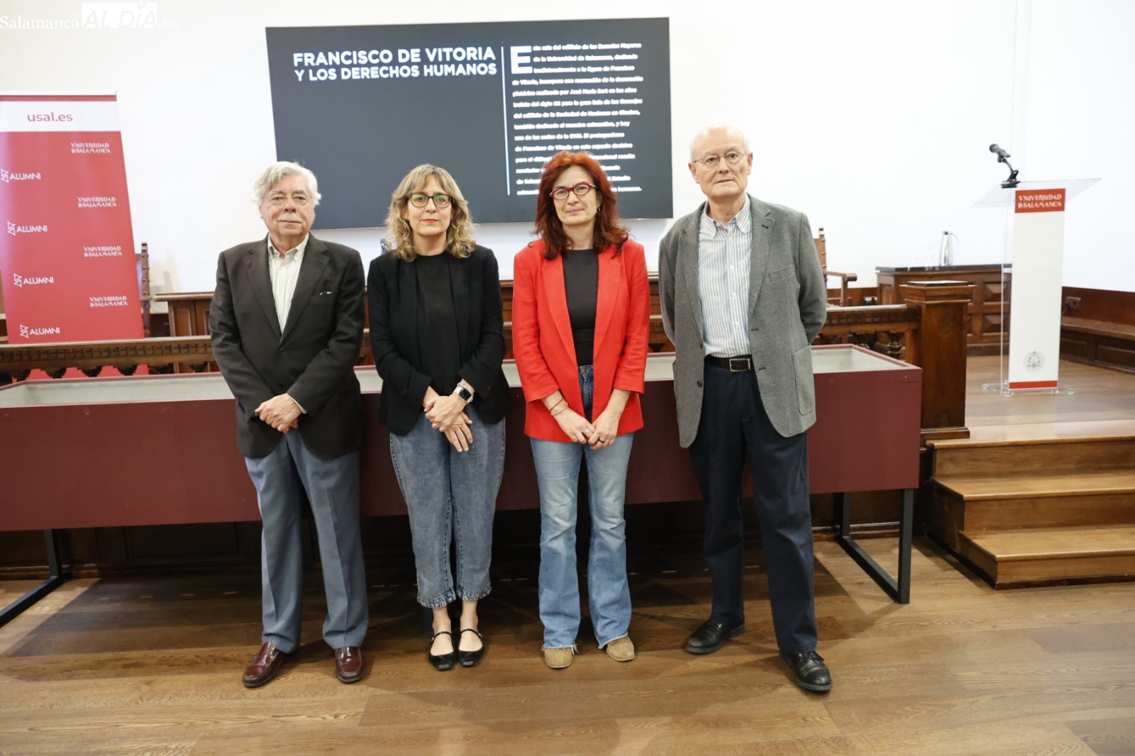 La Transición a debate en el Aula Alumni de Valores Democráticos de la USAL