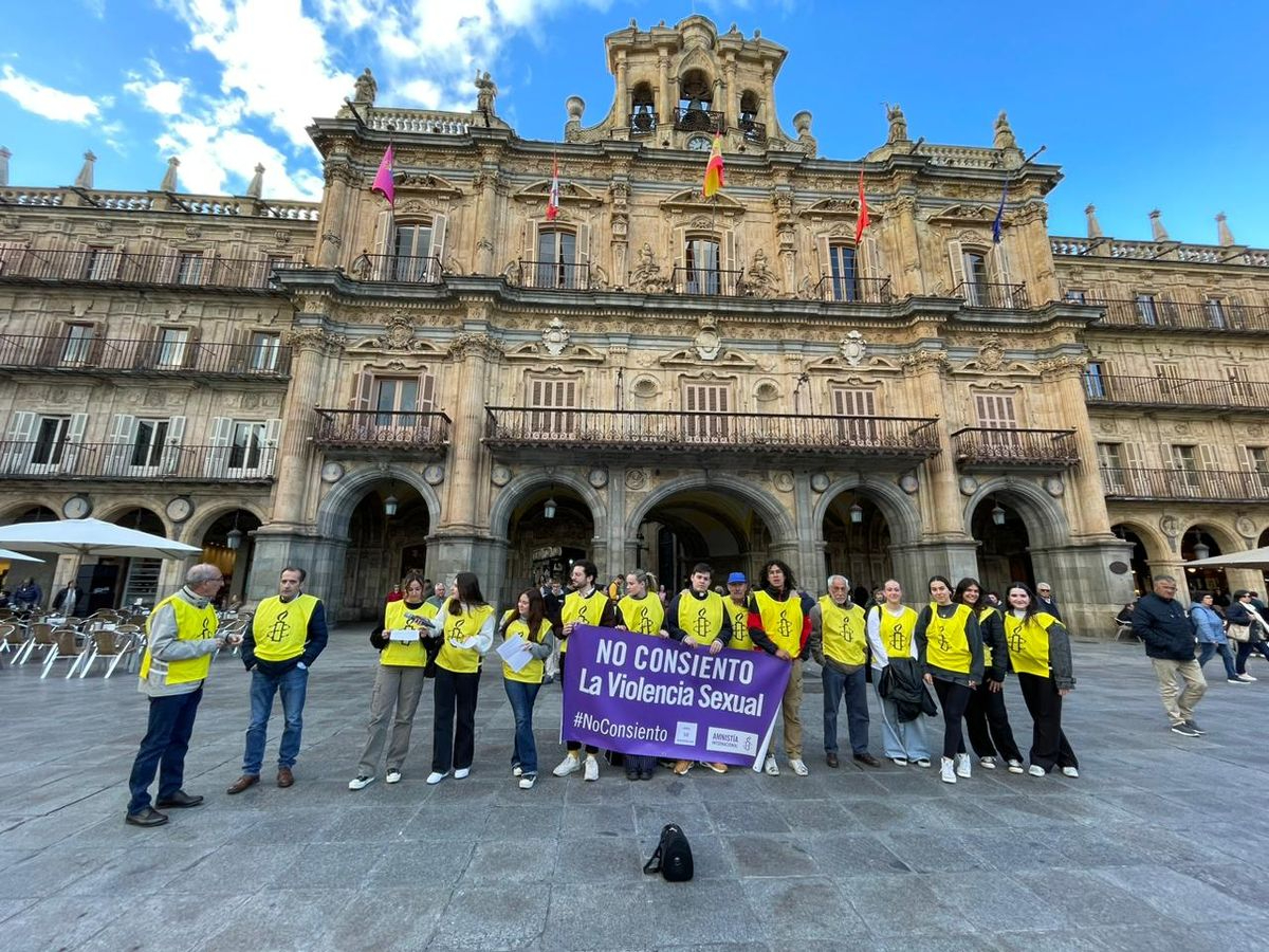 Violencia género Salamanca: acto de Amnistía el 29 de mayo