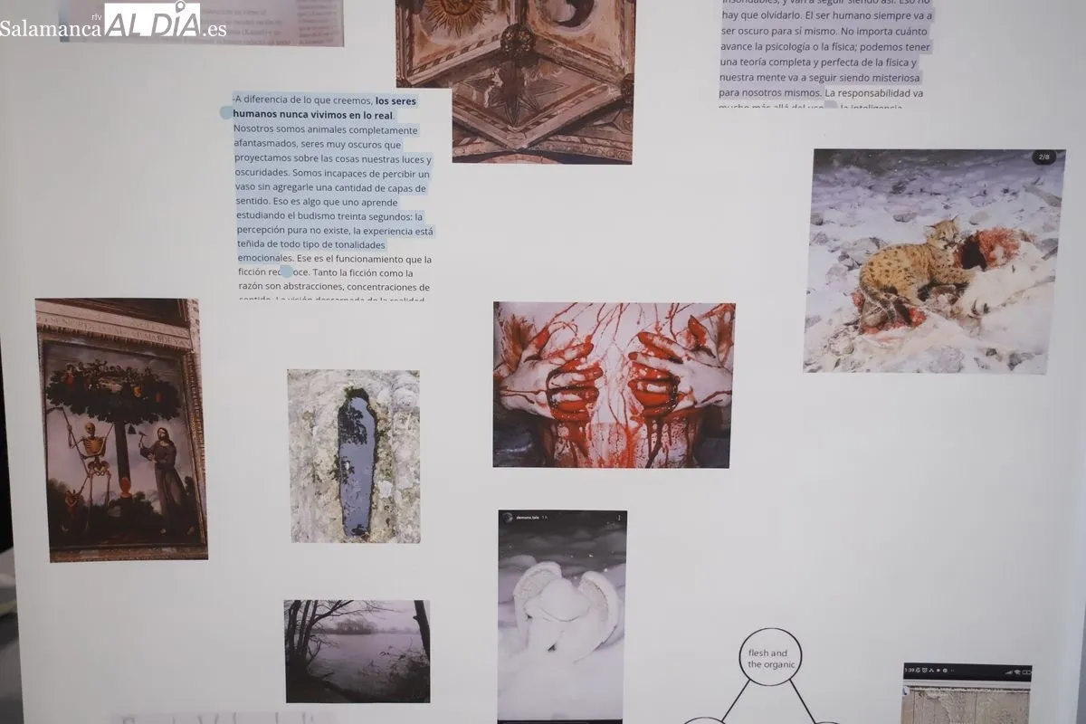 Exposición ‘Historia no disponible’ en la Facultad de Bellas Artes. Foto de Ángel Puma
