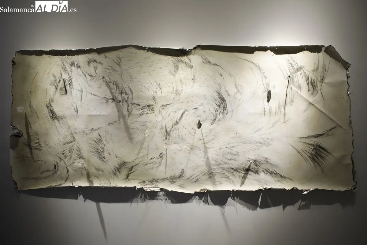 Exposición ‘Historia no disponible’ en la Facultad de Bellas Artes. Foto de Ángel Puma