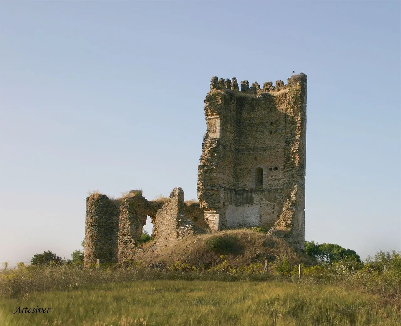 Estado del Castillo de Tejeda y Segoyuela | FOTOS: Artesirver fotografía y Juan Antonio García Cuevas. Lista Roja del Patrimonio-Hispania Nostra 