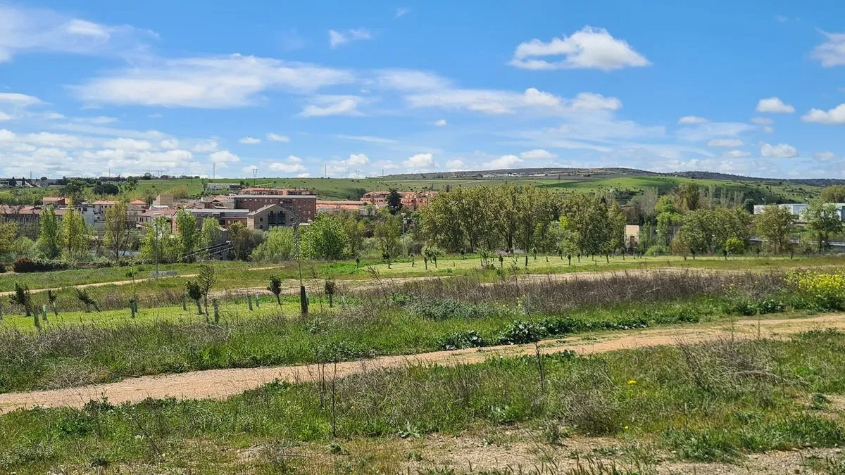Uno de los Corredores Verdes de Salamanca