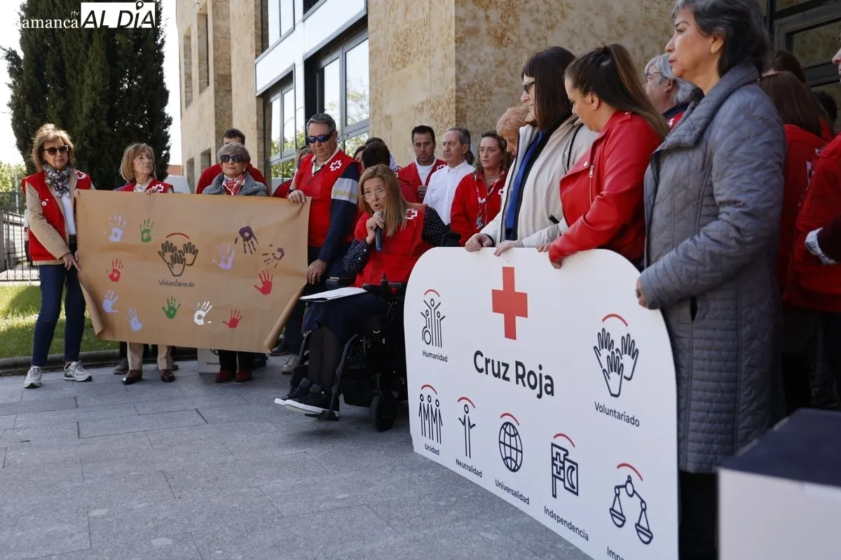 Acto del Día Mundial de la Cruz Roja en Salamanca. Foto de David Sañudo