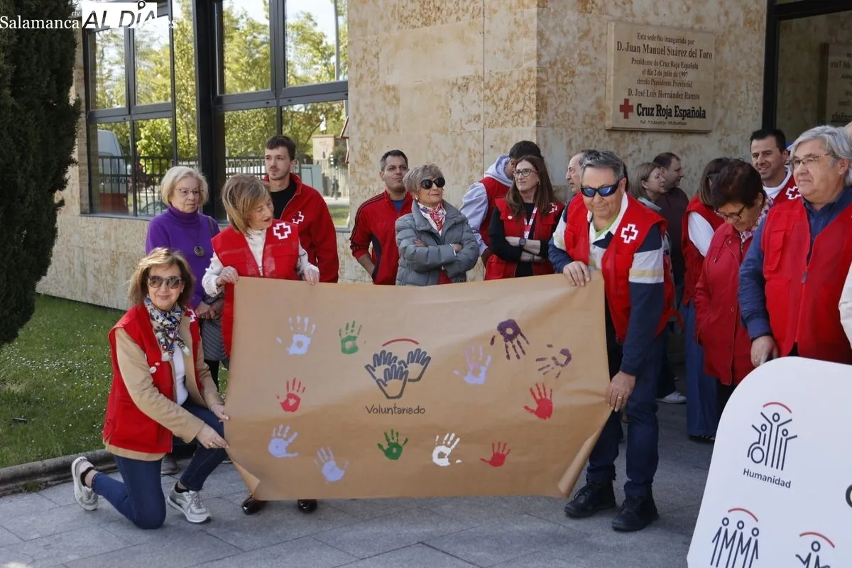Acto del Día Mundial de la Cruz Roja en Salamanca. Foto de David Sañudo